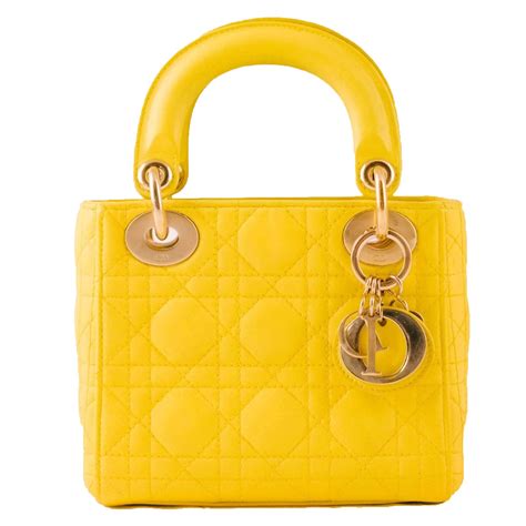 lady dior bag yellow|Lady Dior online shop.